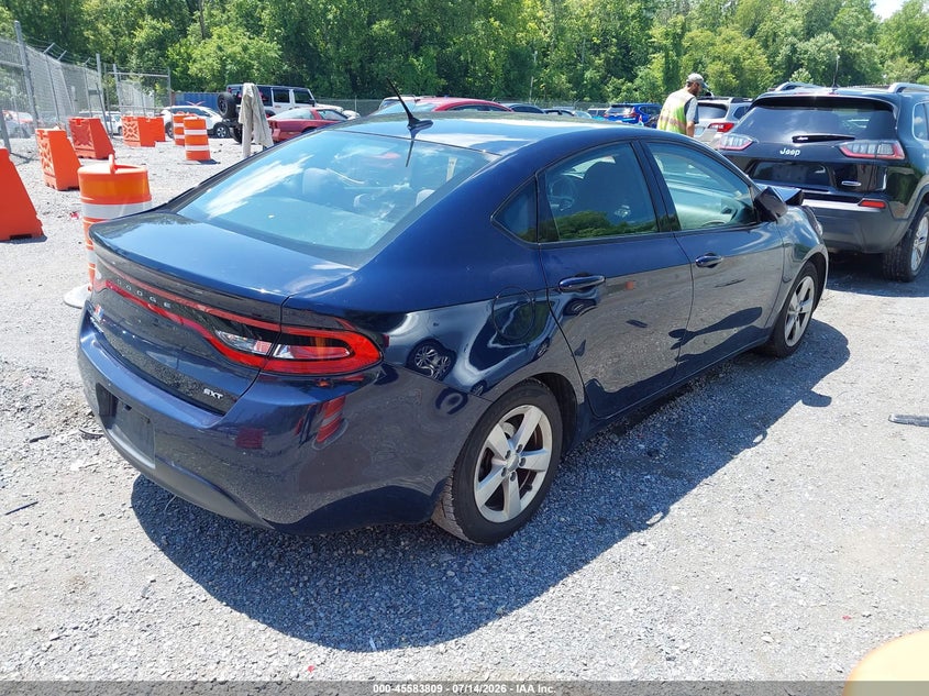 Vin: 1c3cdfbb4fd265819, lot: 46082162, dodge dart sxt 20154
