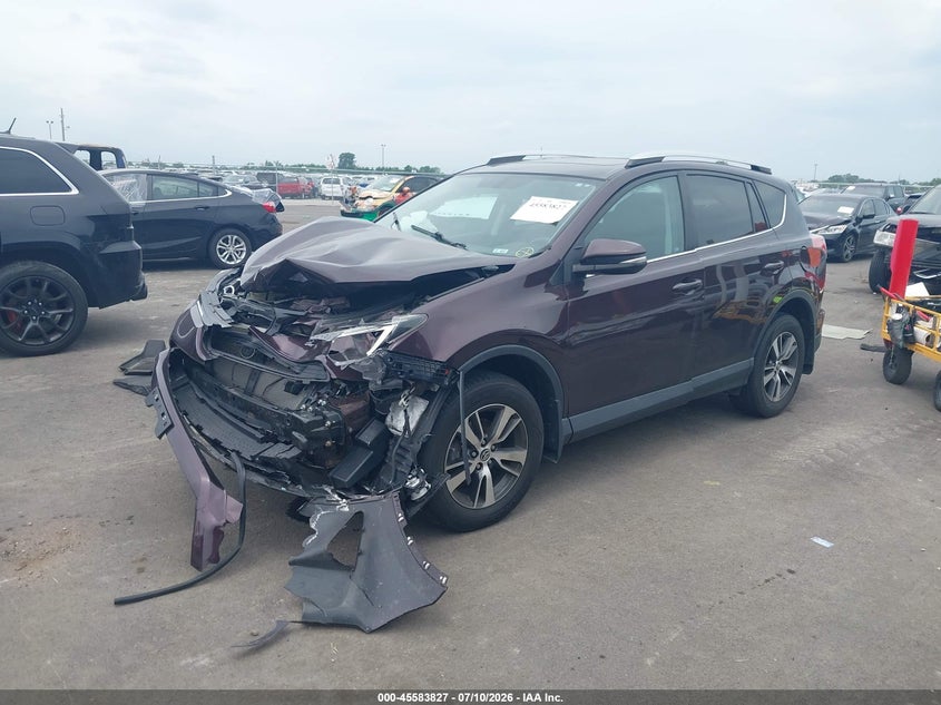 2016 Toyota RAV 4, Front End, IAAI, VIN 2T3RFREV2GW532600 — photo 2