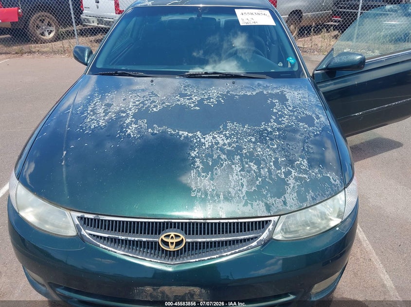 2000 Toyota Camry Solara Se V6 VIN: 2T1CF22P9YC379907 Lot: 45583856