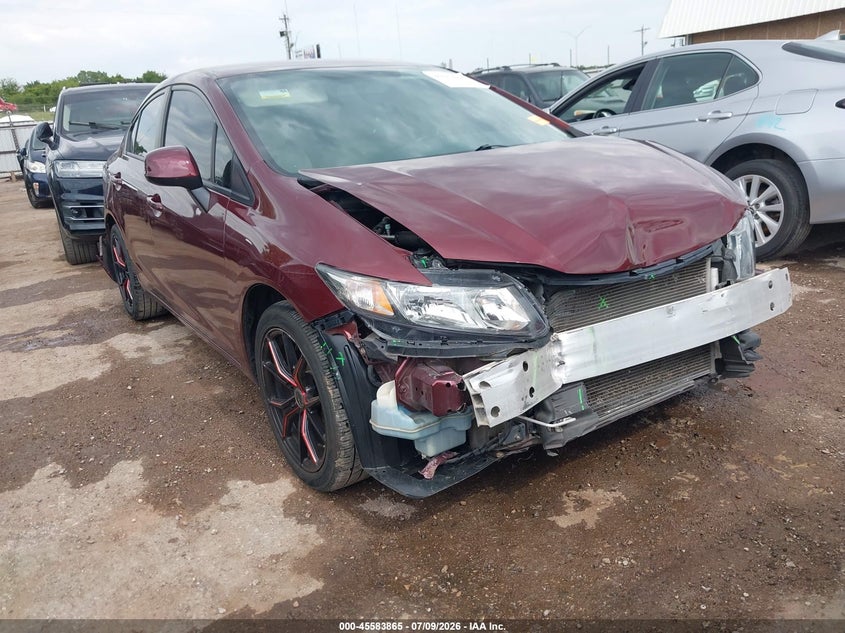 2013 HONDA CIVIC auction photo 1