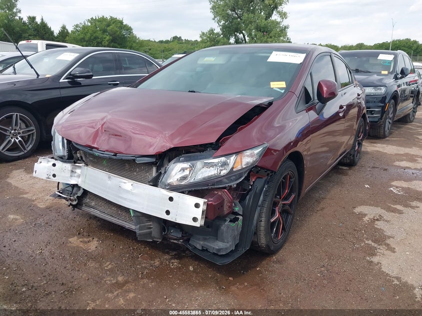 2013 HONDA CIVIC auction photo 2
