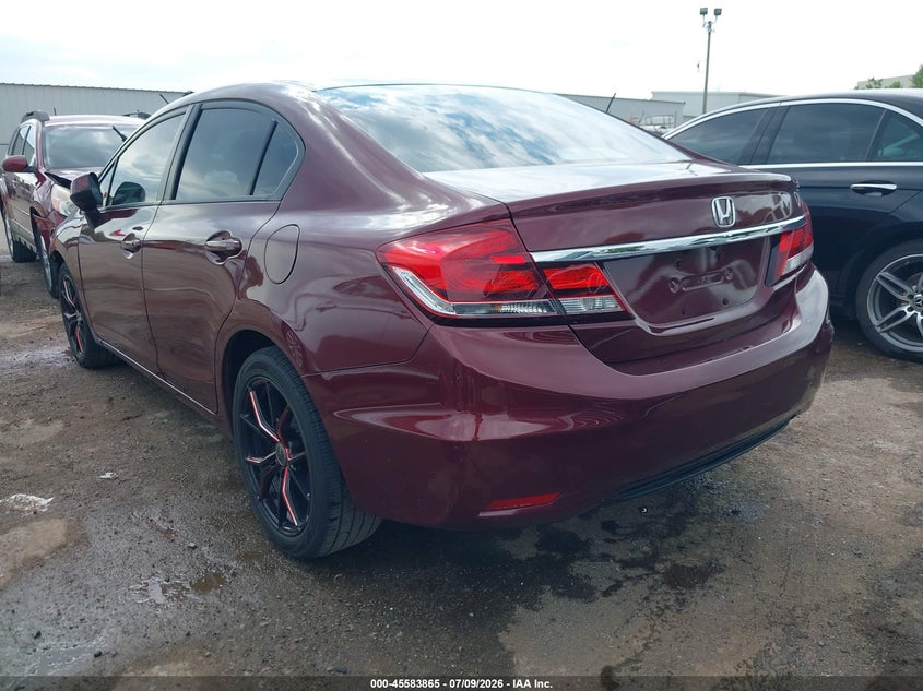 2013 HONDA CIVIC auction photo 3