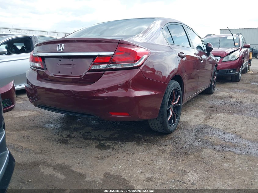 2013 HONDA CIVIC auction photo 4