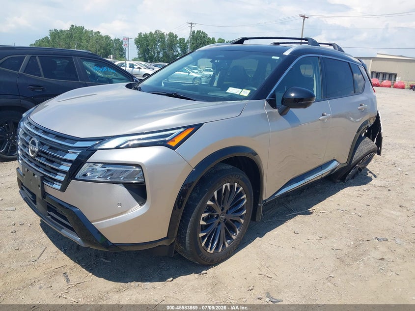 2025 Nissan Rogue, Left Rear, IAAI, VIN JN8BT3DDXSW302995 — photo 2