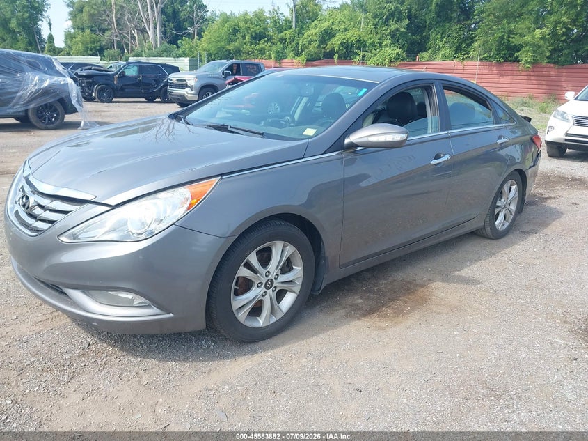 2011 Hyundai Sonata, Удар сзади, IAAI, VIN 5NPEC4AC2BH160240 — фото 2
