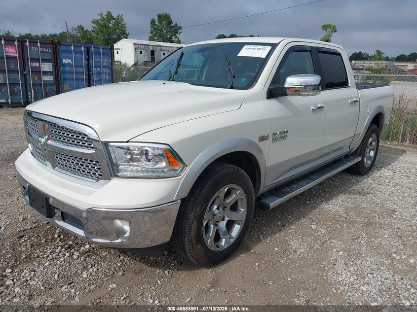 Vin: 1c6rr7nt3hs661344, lot: 46082244, ram 1500 laramie  4x4 5'7 box 20172