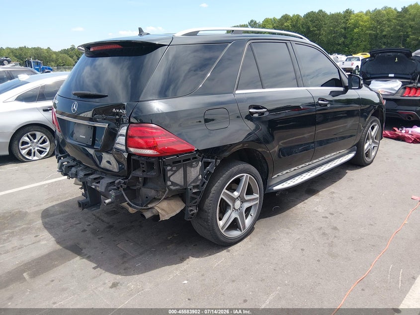 2016 MERCEDES-BENZ GLE 400 auction photo 4