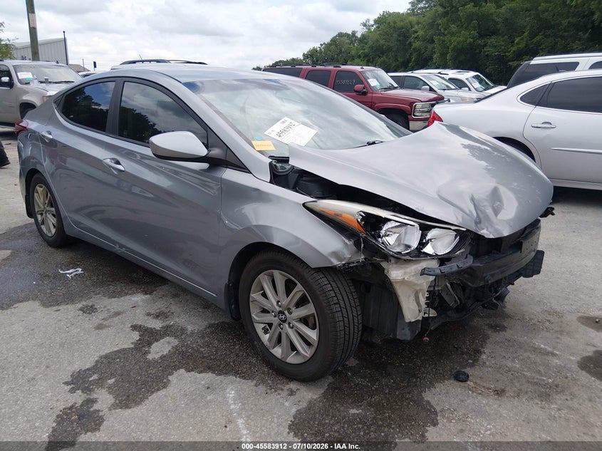 2016 HYUNDAI ELANTRA auction photo 1