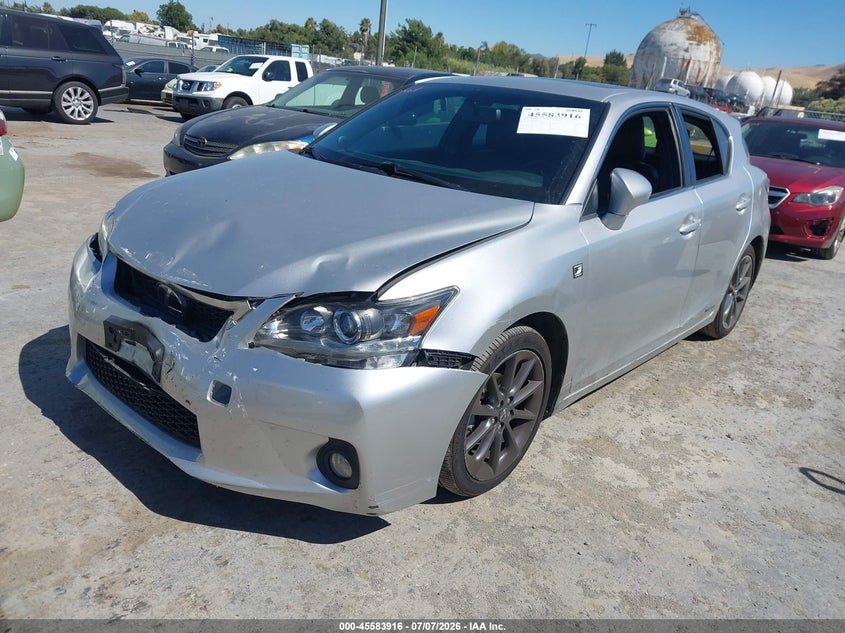 2013 Lexus Ct 200h JTHKD5BHXD2170372 photo 1