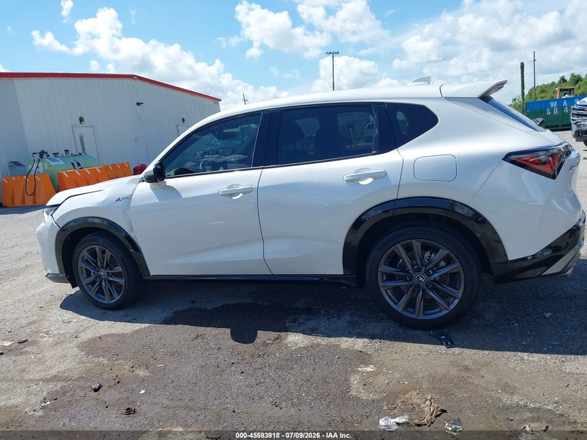 2025 Acura Adx A-Spec VIN: 3HDSA1H54SM700551 Lot: 45583918