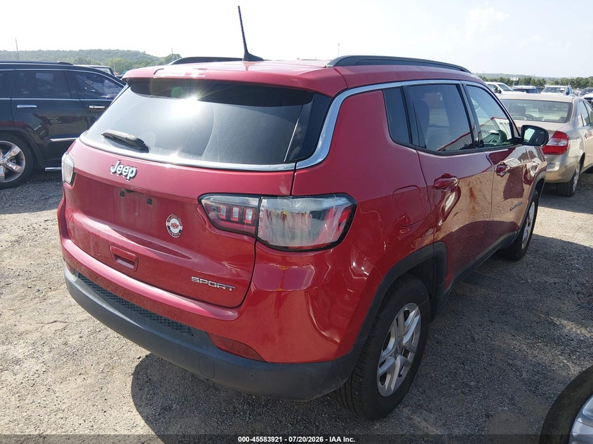 Vin: 3c4njcab5kt699555, lot: 46082274, jeep compass sport fwd 20194