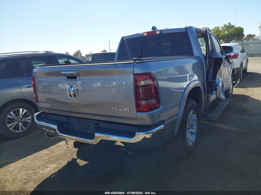 Vin: 1c6srfjt9ln204644, lot: 46082338, ram 1500 laramie  4x4 5'7 box 20204