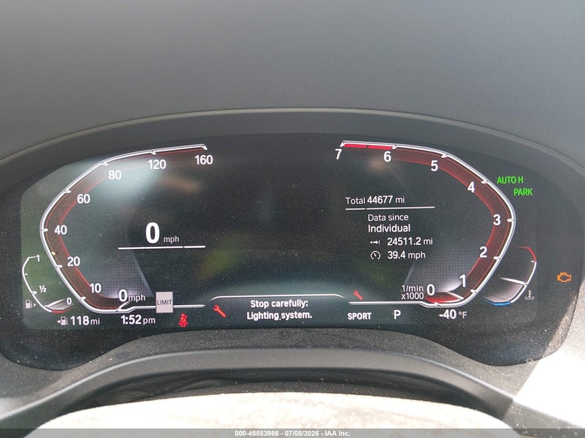 2020 BMW X3 xDrive30I VIN: 5UXTY5C08L9B69991 Lot: 45583986