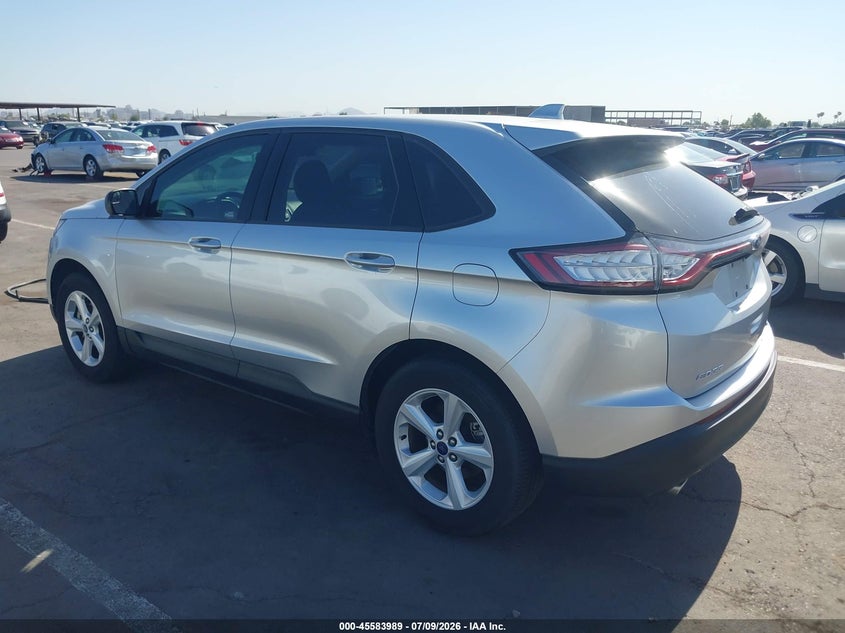 Vin: 2fmpk3g93jbb39937, lot: 46082342, ford edge se 20183