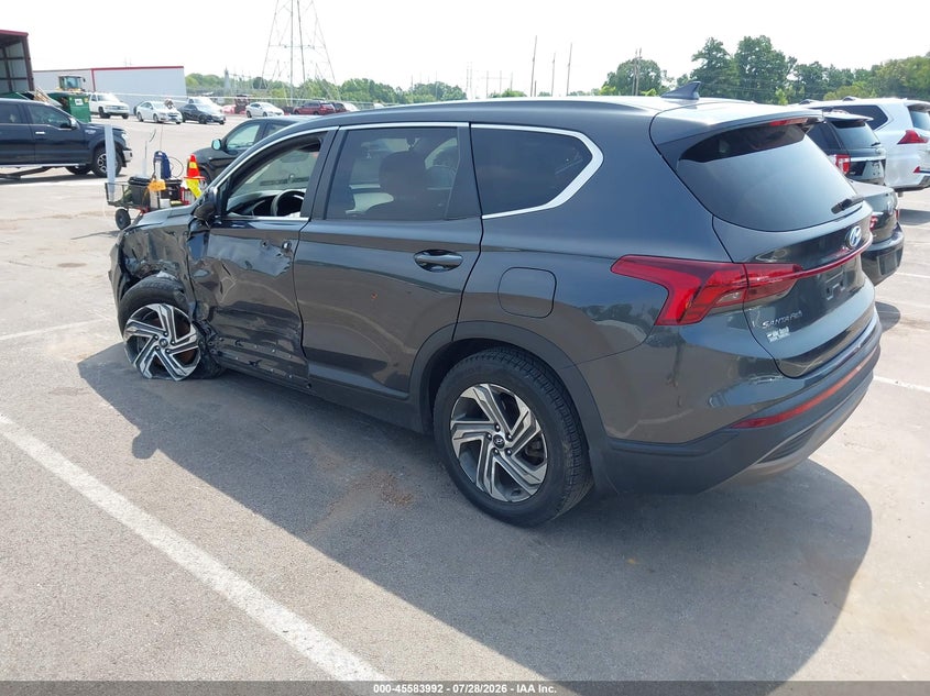 Vin: 5nms14aj1mh350750, lot: 46082345, hyundai santa fe se 20213