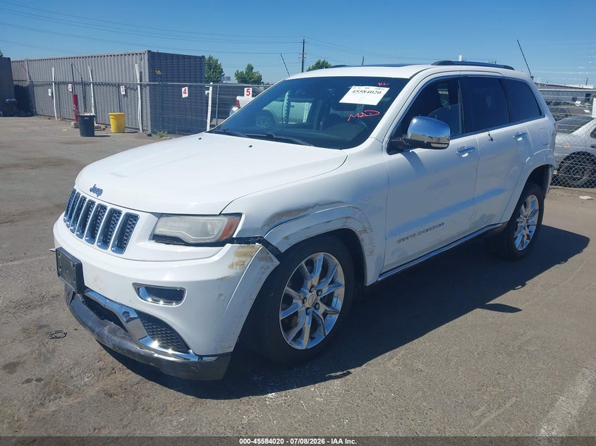 2014 JEEP GRAND CHEROKEE auction photo 2