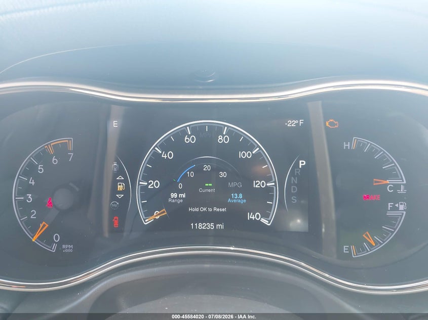 2014 JEEP GRAND CHEROKEE auction photo 7