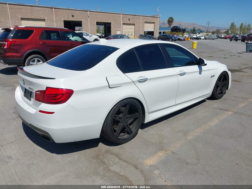 Vin: wbafr9c51bc757547, lot: 46082381, bmw 550i 20114