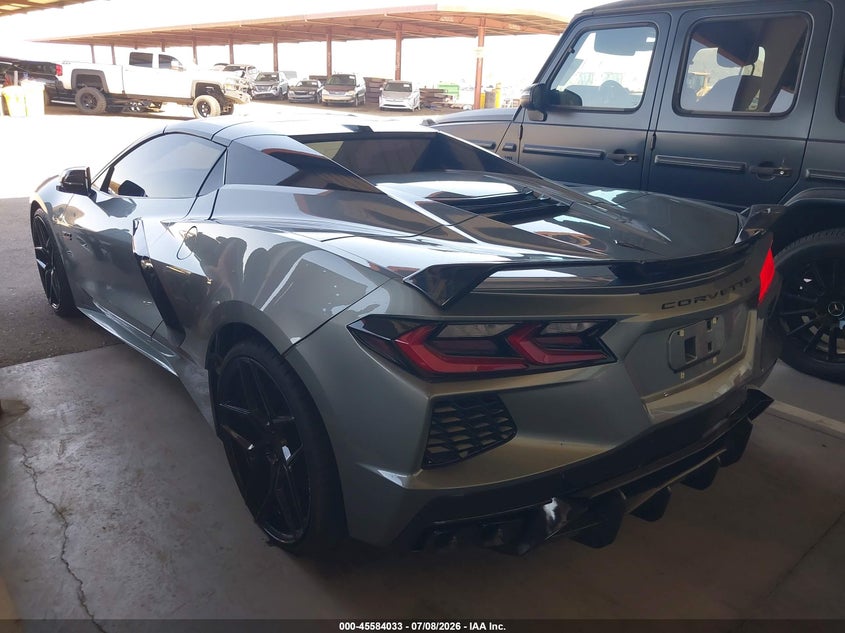 Vin: 1g1yc3d49p5138571, lot: 46082385, chevrolet corvette stingray rwd  3lt 20233