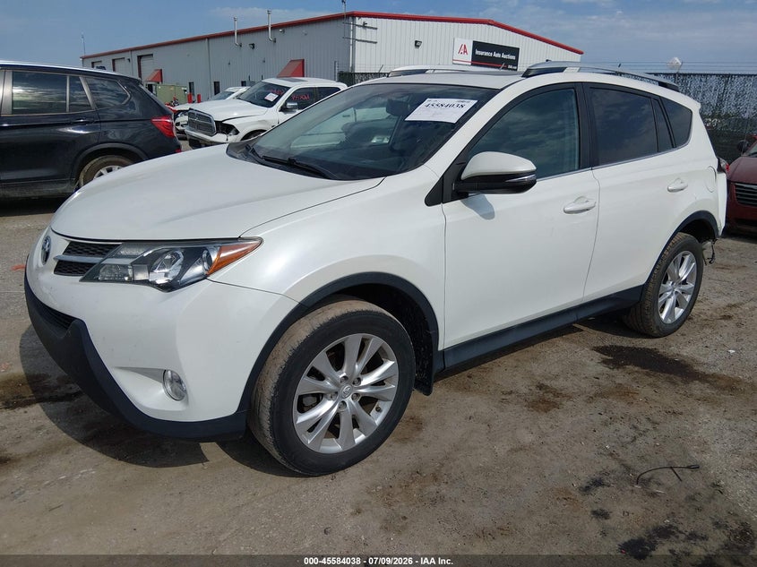 2013 Toyota RAV 4, Left Rear, IAAI, VIN 2T3YFREV1DW026831 — photo 2
