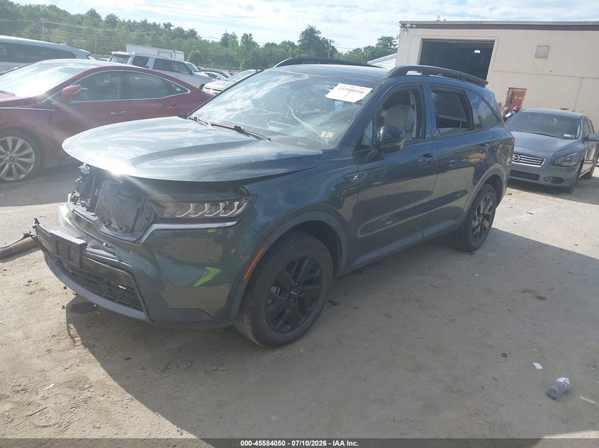 Vin: 5xyrldlc5ng161666, lot: 46082403, kia sorento x-line s 20222