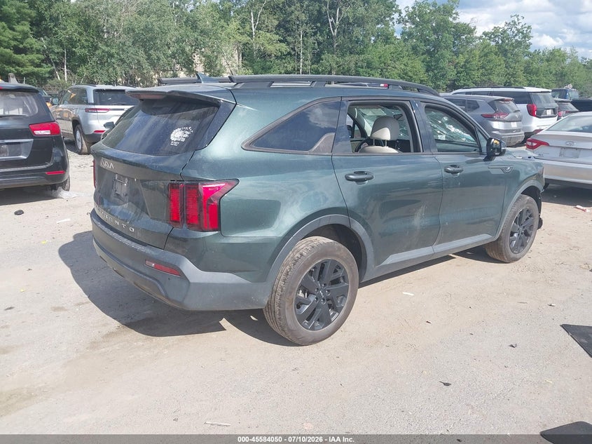 Vin: 5xyrldlc5ng161666, lot: 46082403, kia sorento x-line s 20223