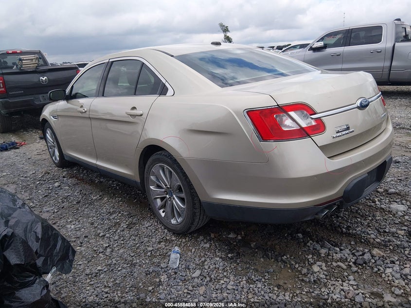 Vin: 1fahp2fwxag118755, lot: 46082411, ford taurus limited 20103