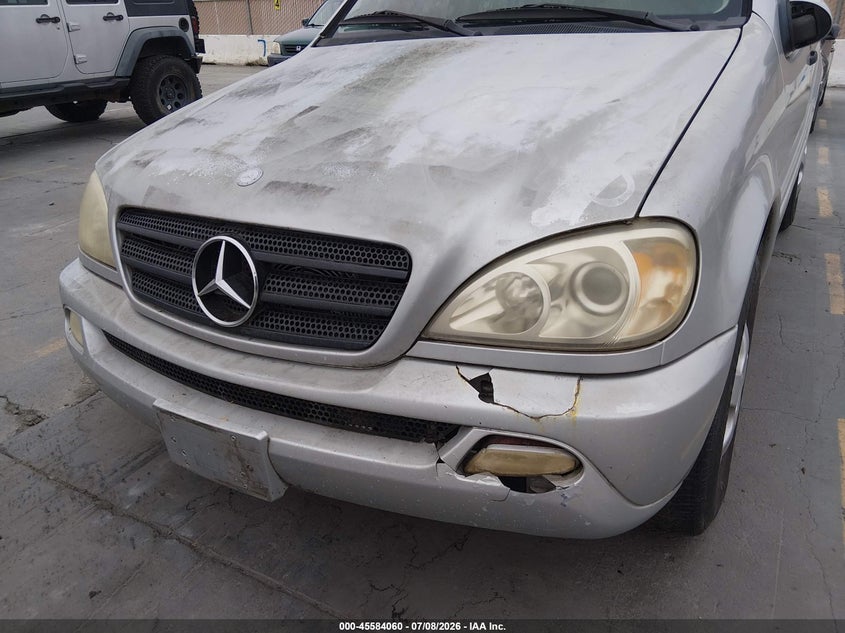 2002 Mercedes-Benz Ml 320 VIN: 4JGAB54E22A304313 Lot: 45584060