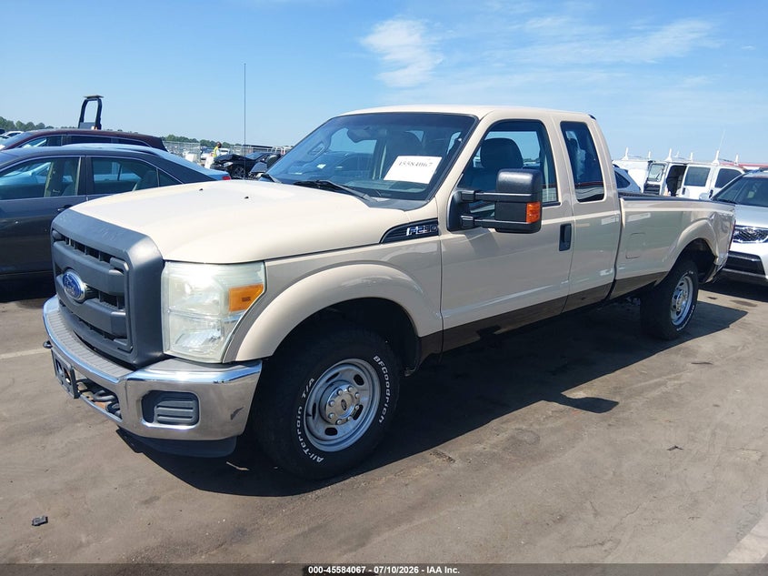 2015 Ford F250, Удар сзади, IAAI, VIN 1FT7X2A60FEB64465 — фото 2