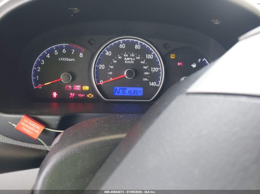 2010 HYUNDAI ELANTRA auction photo 7
