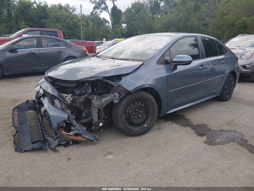 2021 Toyota Corolla, Front End, IAAI, VIN 5YFEPMAEXMP204612 — photo 2