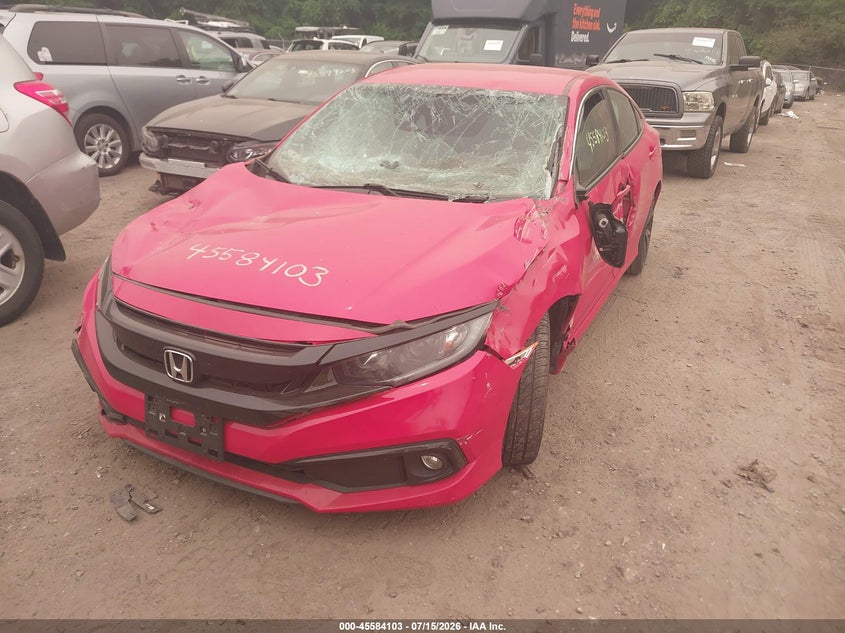 2020 HONDA CIVIC auction photo 2