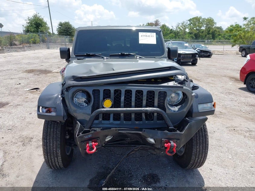 2020 Jeep Gladiator Sport S 4X4 VIN: 1C6HJTAG5LL168255 Lot: 45584111