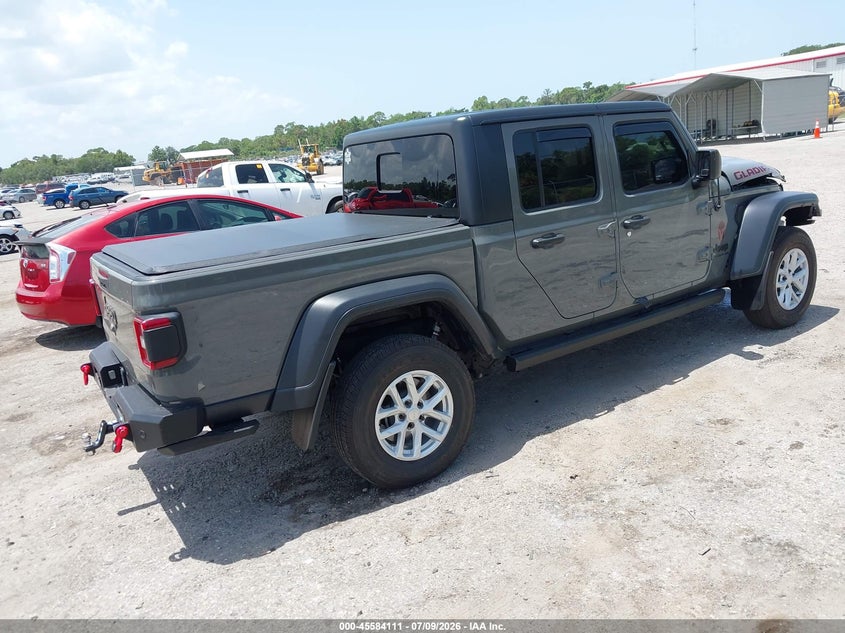 Vin: 1c6hjtag5ll168255, lot: 46082464, jeep gladiator sport s 4x4 20204