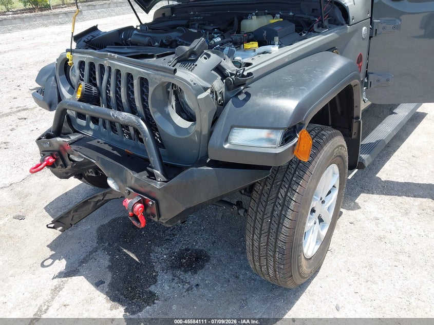 2020 Jeep Gladiator Sport S 4X4 VIN: 1C6HJTAG5LL168255 Lot: 45584111