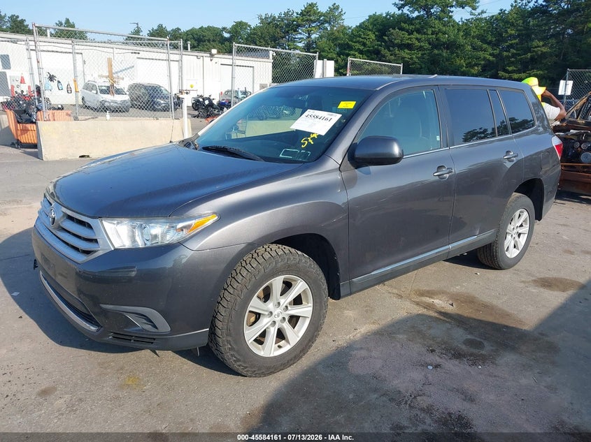Vin: 5tdbk3eh3bs079408, lot: 46082514, toyota highlander base v6 20112