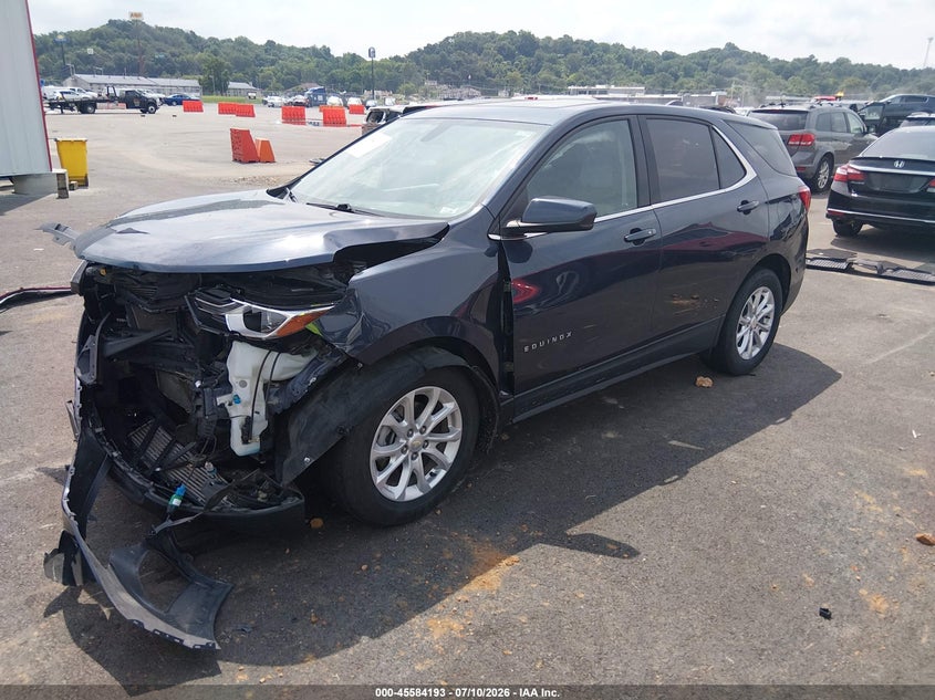 2019 Chevrolet Equinox Lt, Front End, IAAI, VIN 3GNAXKEV5KL265624 — photo 2