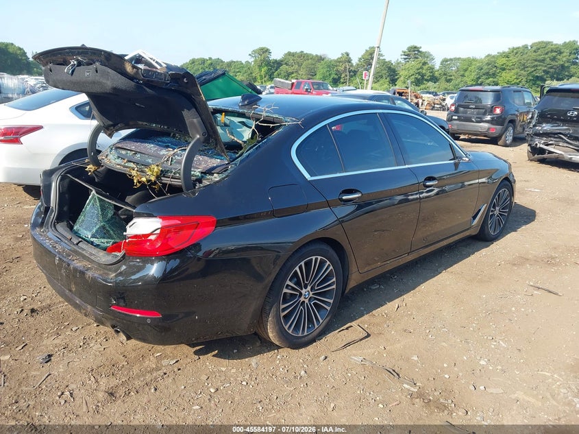 Vin: wbaja7c31hg904536, lot: 46082550, bmw 530i xdrive 20174