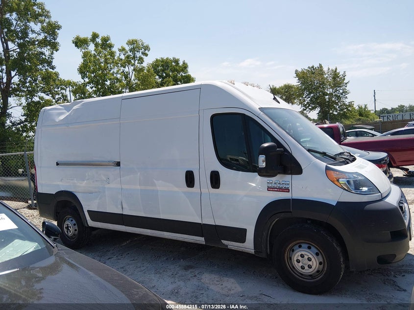 2022 Ram Promaster 2500 High Roof 159 Wb VIN: 3C6LRVDG3NE133509 Lot: 45584215