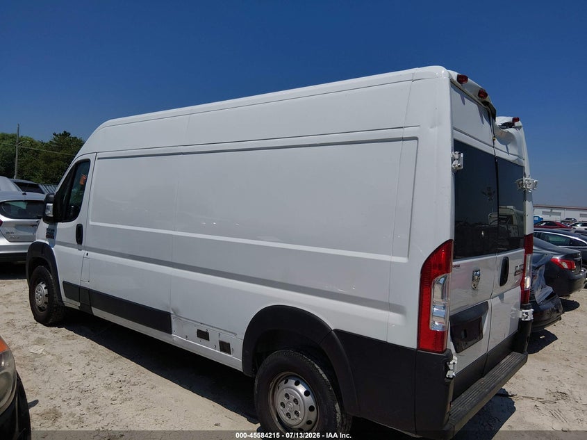 2022 Ram Promaster 2500 High Roof 159 Wb VIN: 3C6LRVDG3NE133509 Lot: 45584215