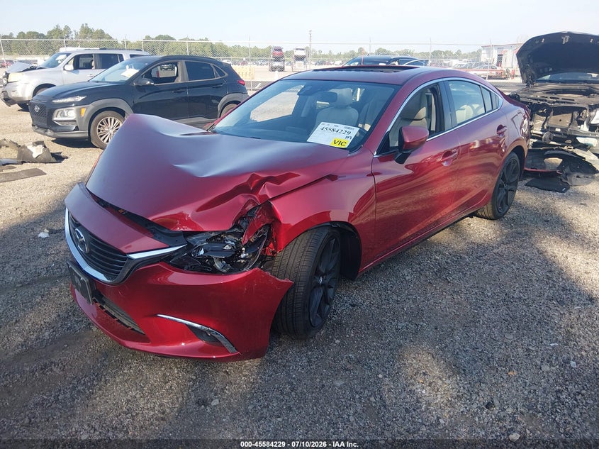 Vin: jm1gj1w50g1419006, lot: 46082582, mazda mazda6 i grand touring 20162