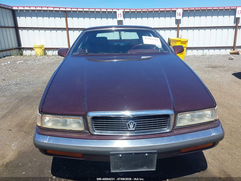 1989 Chrysler Tc By Maserati VIN: ZC2FP1106KB203485 Lot: 45584231