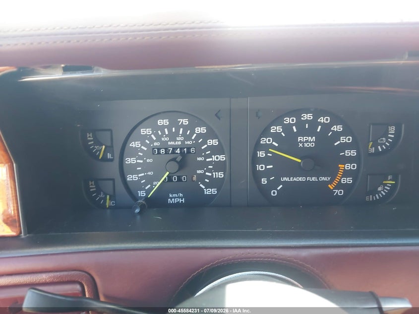 1989 Chrysler Tc By Maserati VIN: ZC2FP1106KB203485 Lot: 45584231
