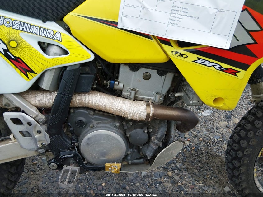 2001 Suzuki Dr-Z400 E VIN: JS1DK433X12101037 Lot: 45584234