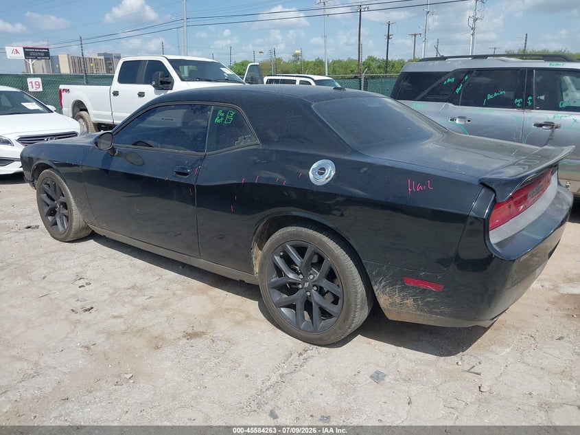 Vin: 2c3cdyag8eh204399, lot: 46082616, dodge challenger sxt 20143