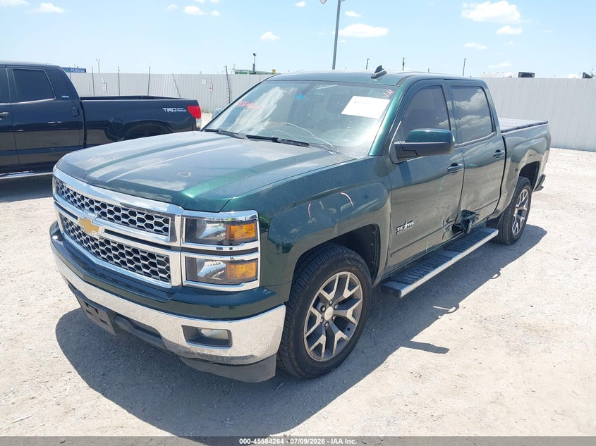 2015 Chevrolet Silverado, Левый бок, IAAI, VIN 3GCPCRECXFG431382 — фото 2