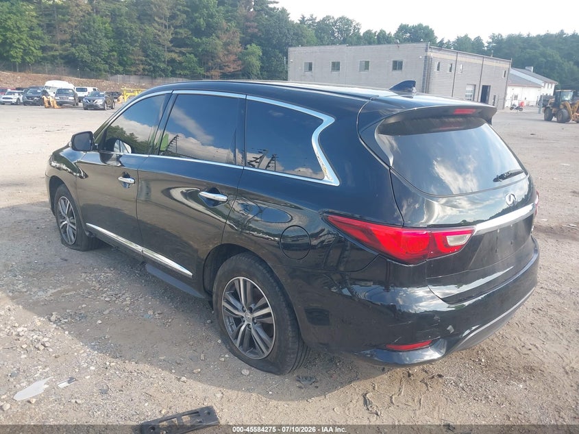 Vin: 5n1dl0mm6hc509313, lot: 46082628, infiniti qx60 20173