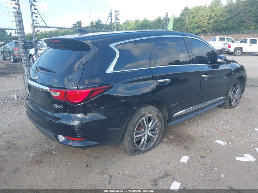 Vin: 5n1dl0mm6hc509313, lot: 46082628, infiniti qx60 20174