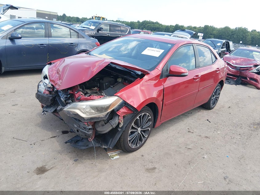 2015 TOYOTA COROLLA auction photo 2