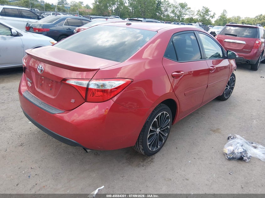 2015 TOYOTA COROLLA auction photo 4